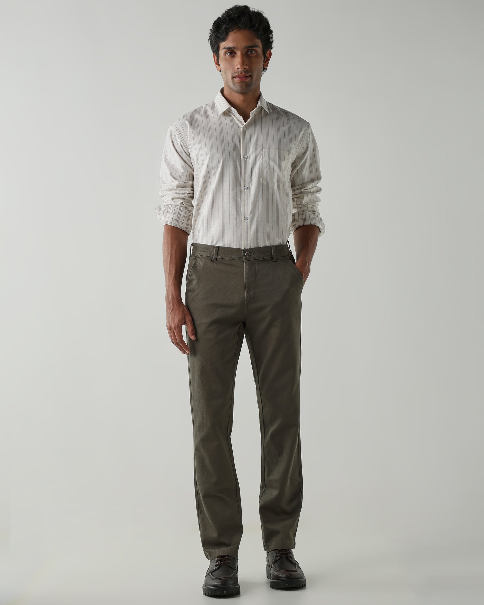 Mens-Regular Fit-Trouser