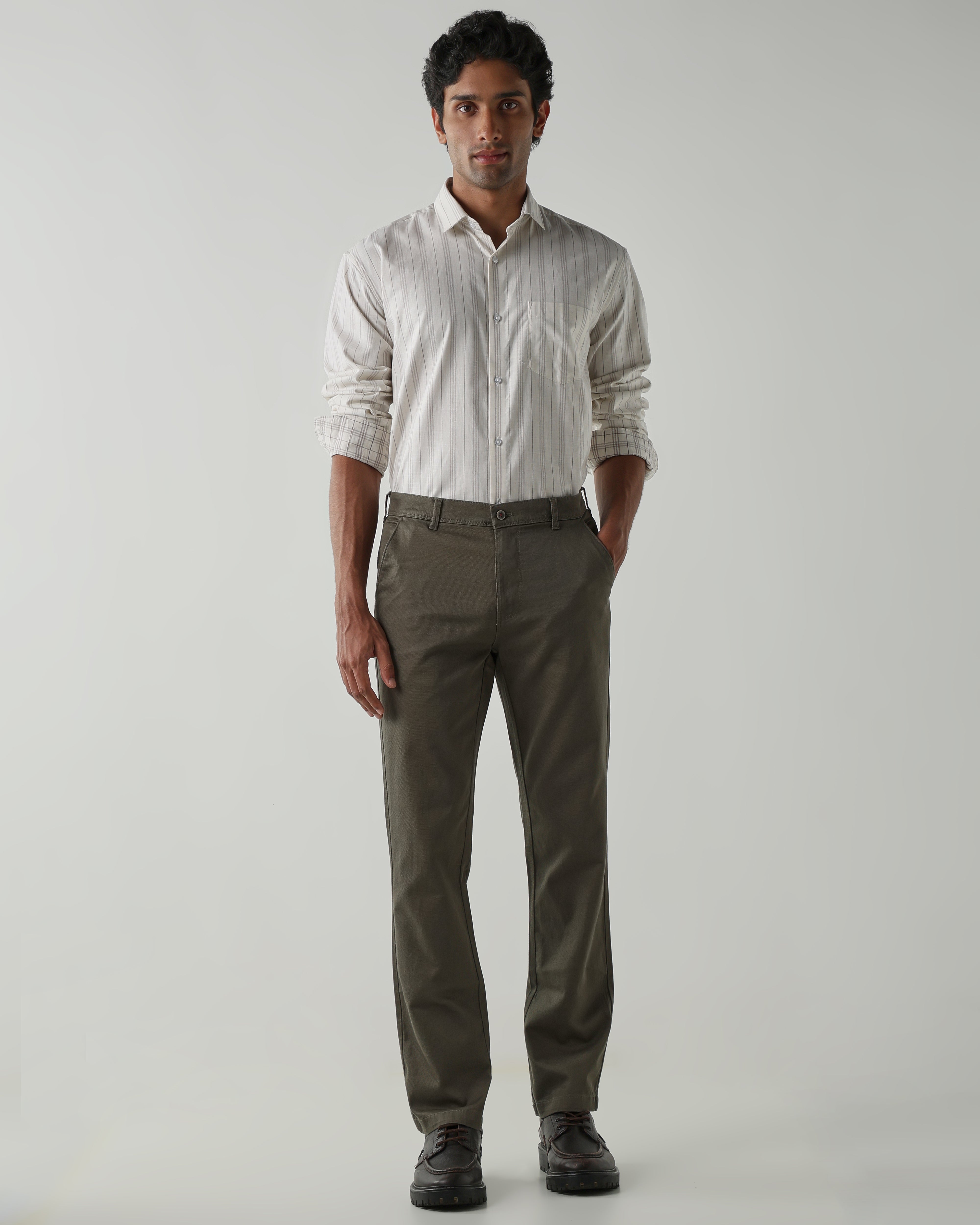 Mens-Regular Fit-Trouser