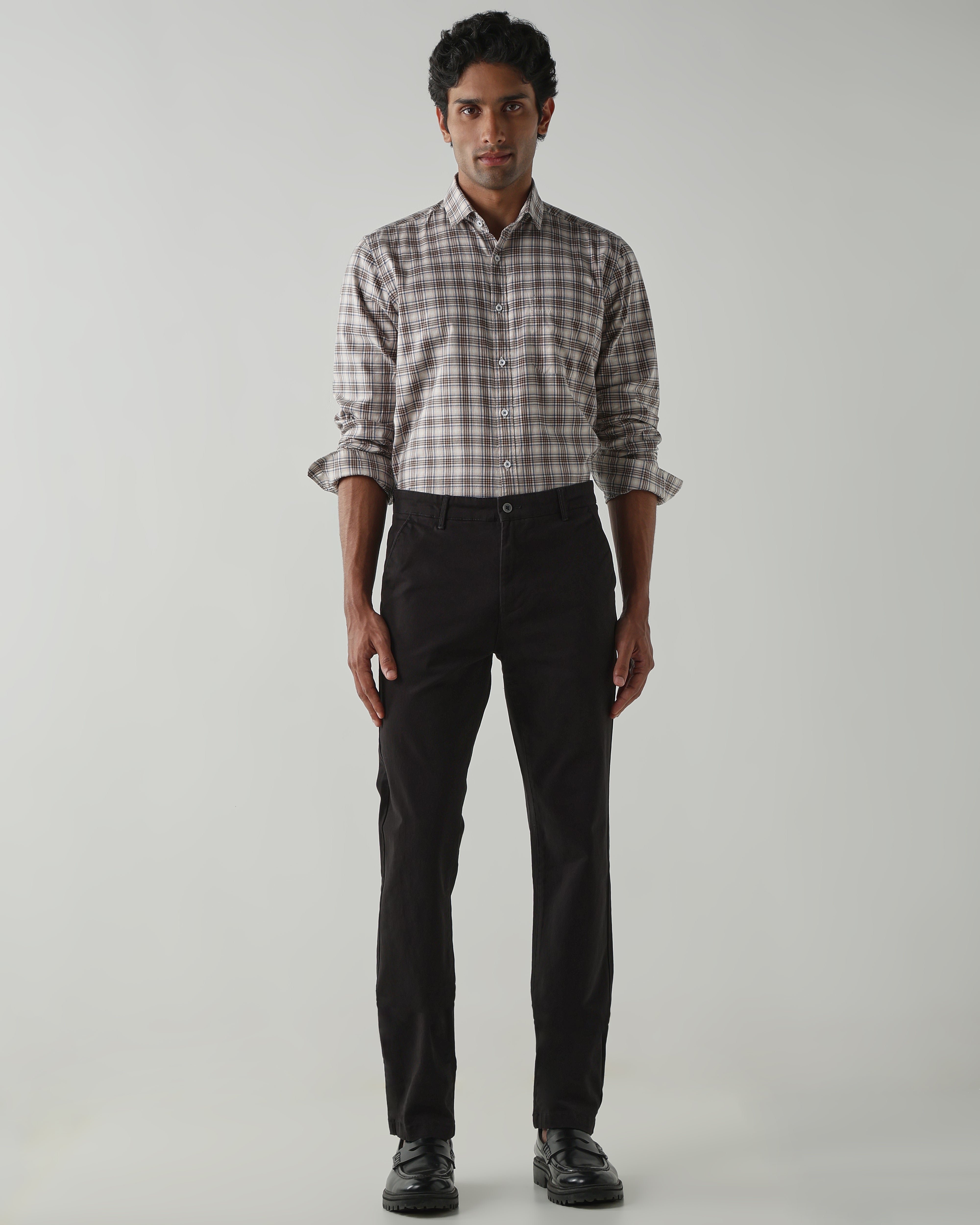 Mens-Regular Fit-Trouser