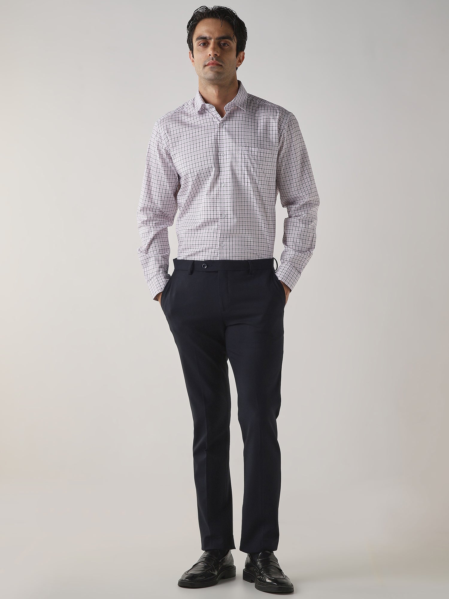 Shirts - White/Maroon | Classic Formalwear