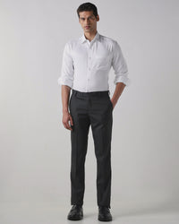 Dark Grey Regular Fit Trouser