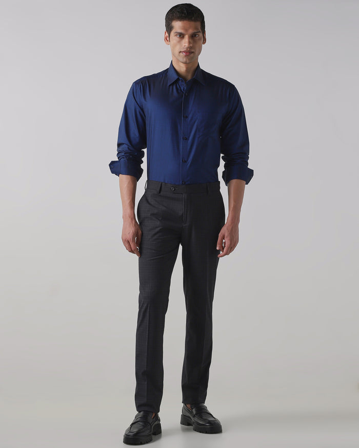 Black Regular Fit Trouser