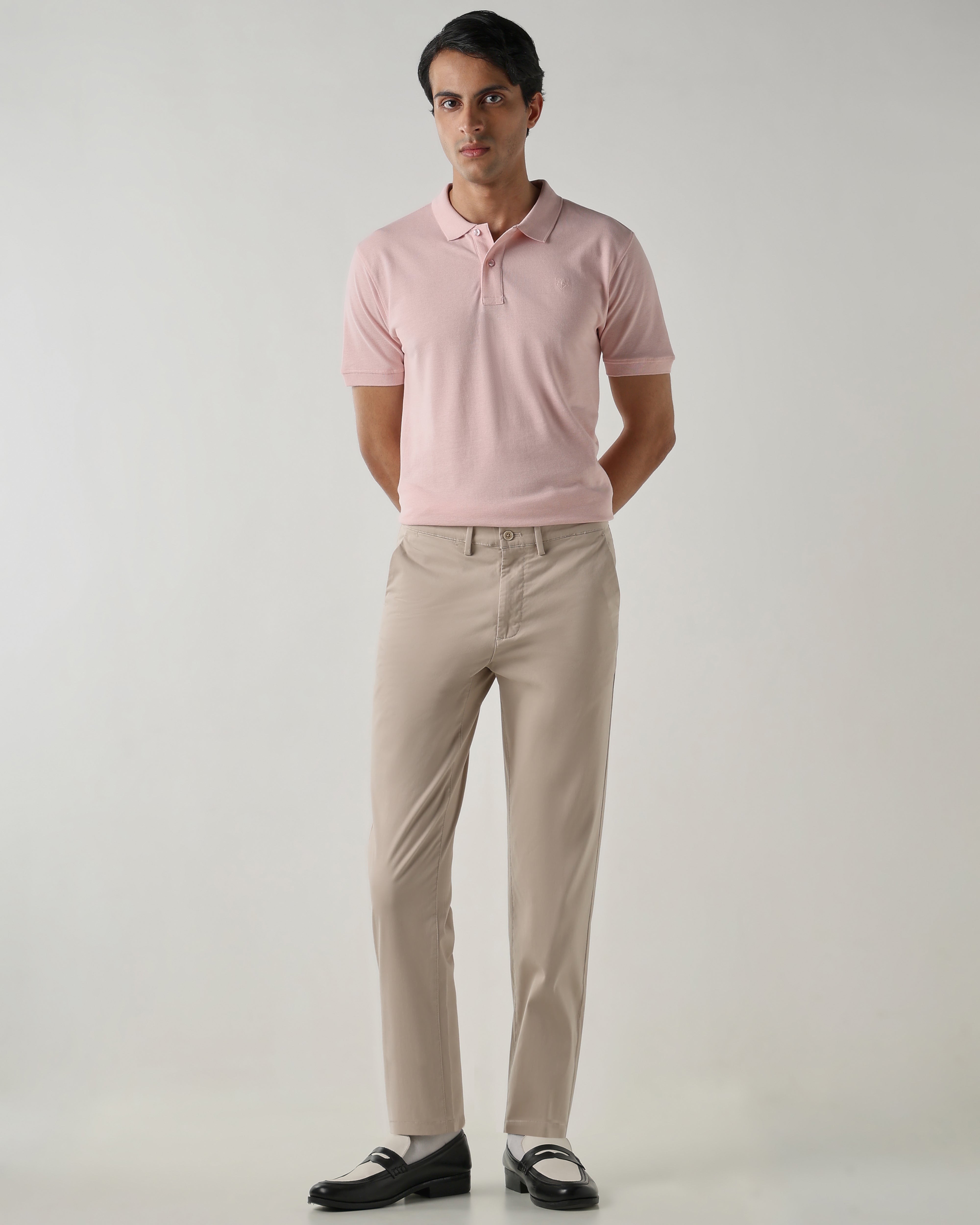 Men Regular Fit T-Shirt Lotus