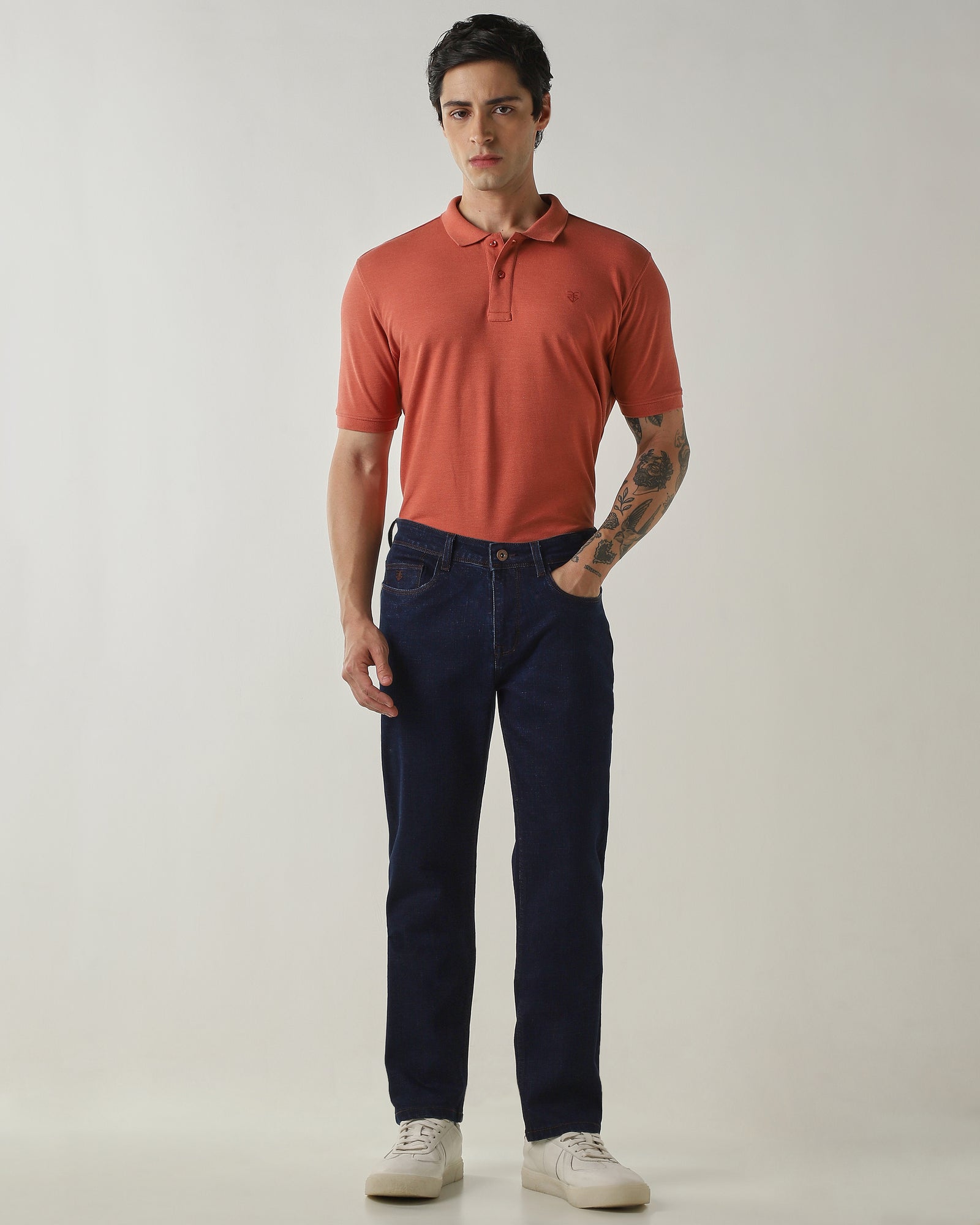 Slim Fit Jeans Dark Blue