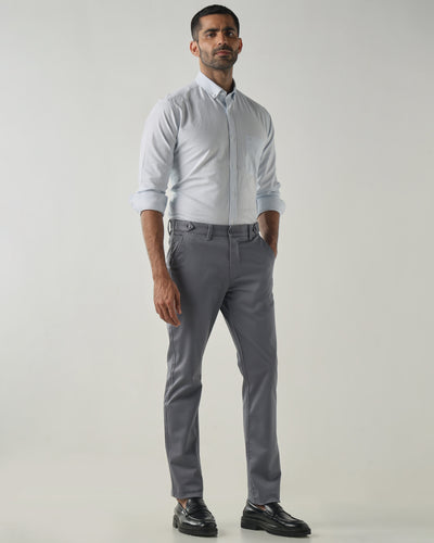 Steel REGULAR Smart Casual Trousers