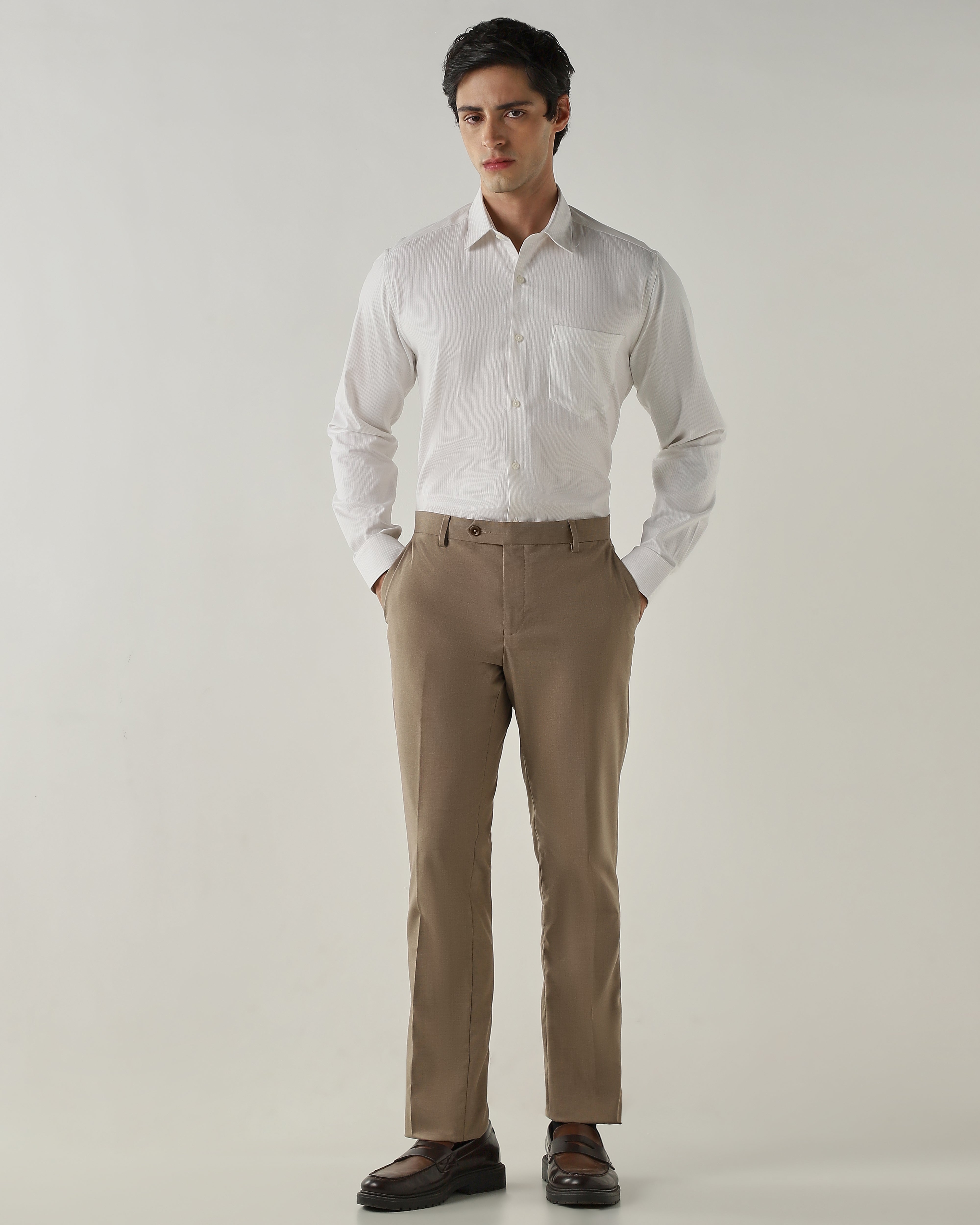 Tailor Fit Trouser Beige