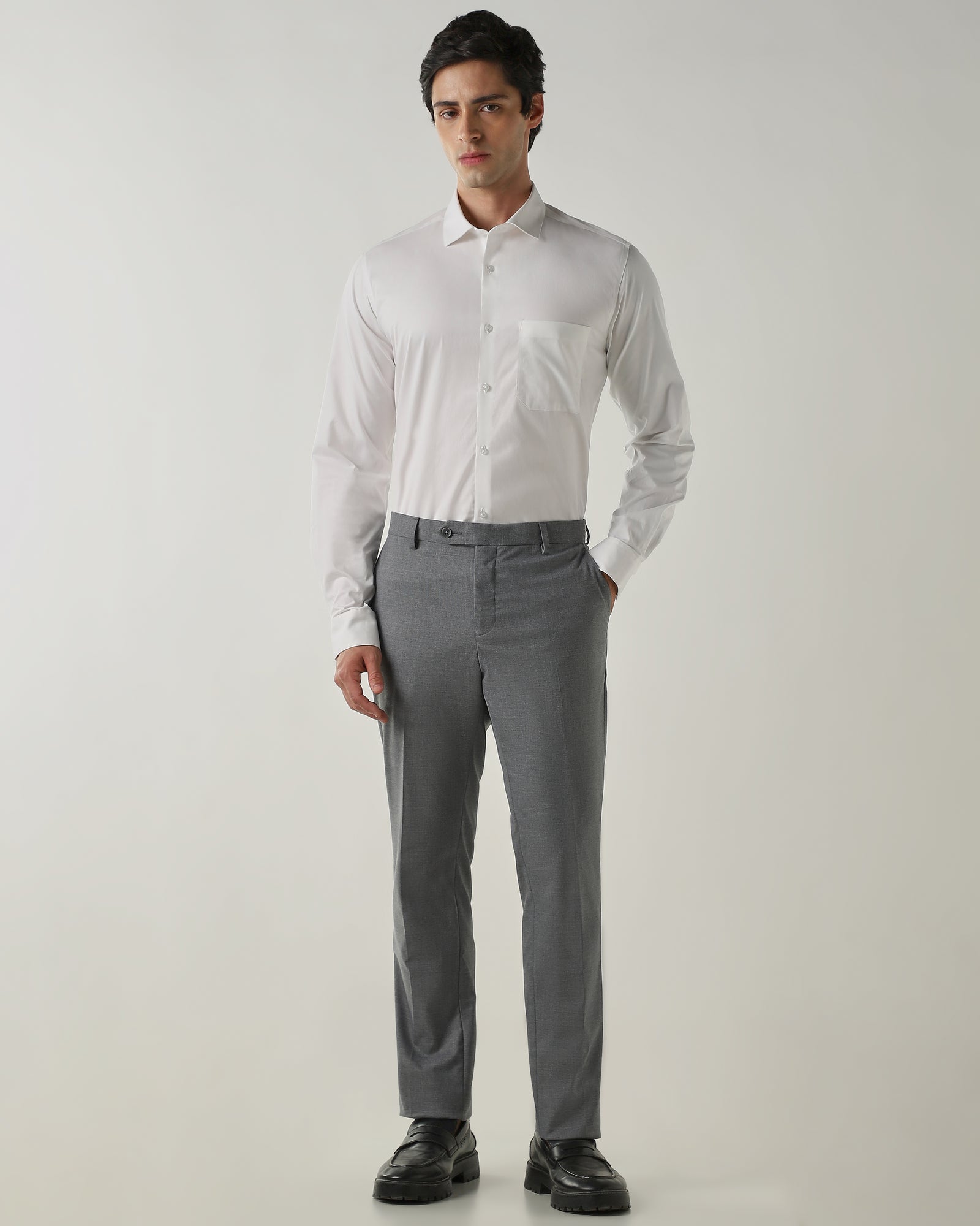 Tailor Fit Trouser Light Grey