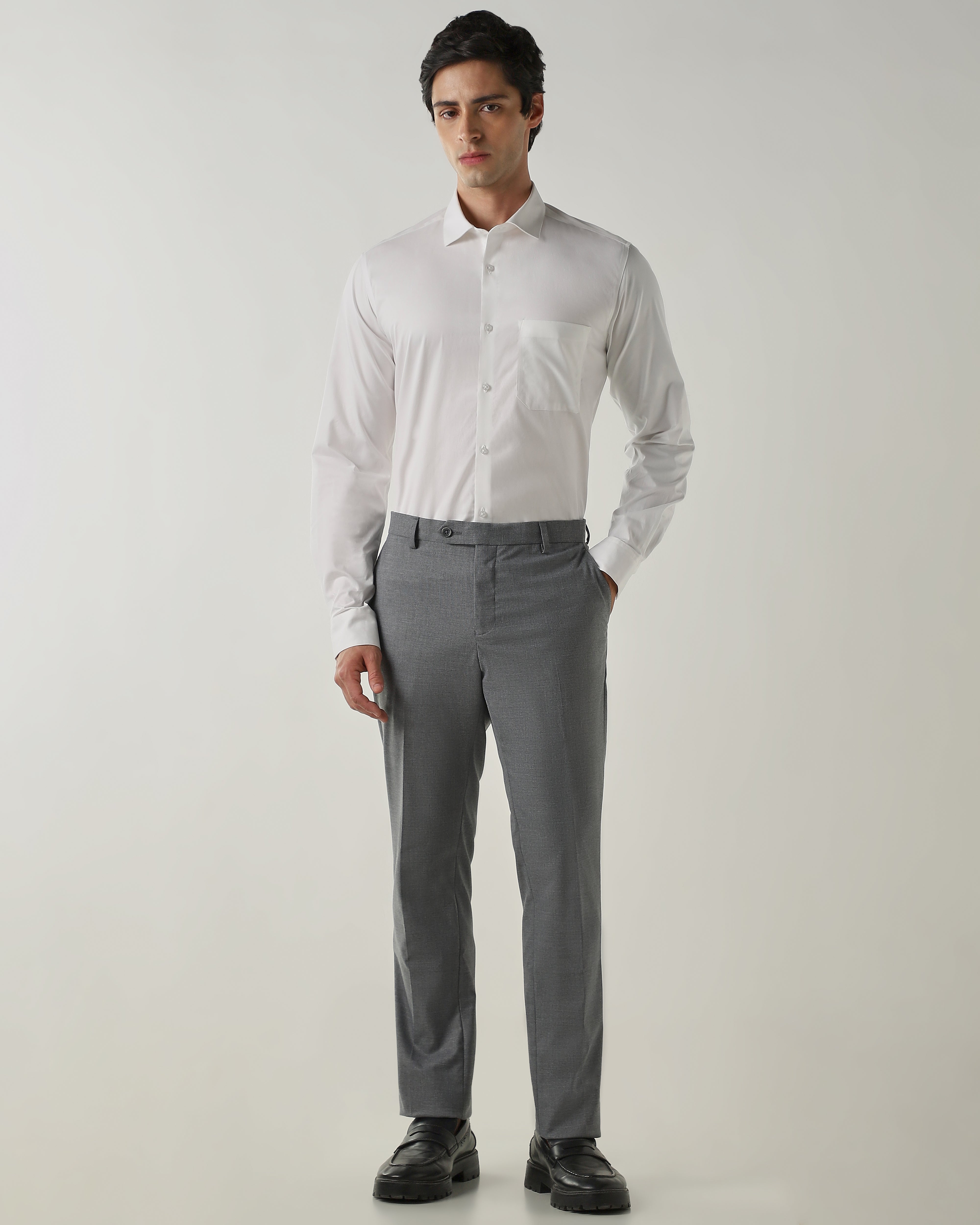 Tailor Fit Trouser Light Grey