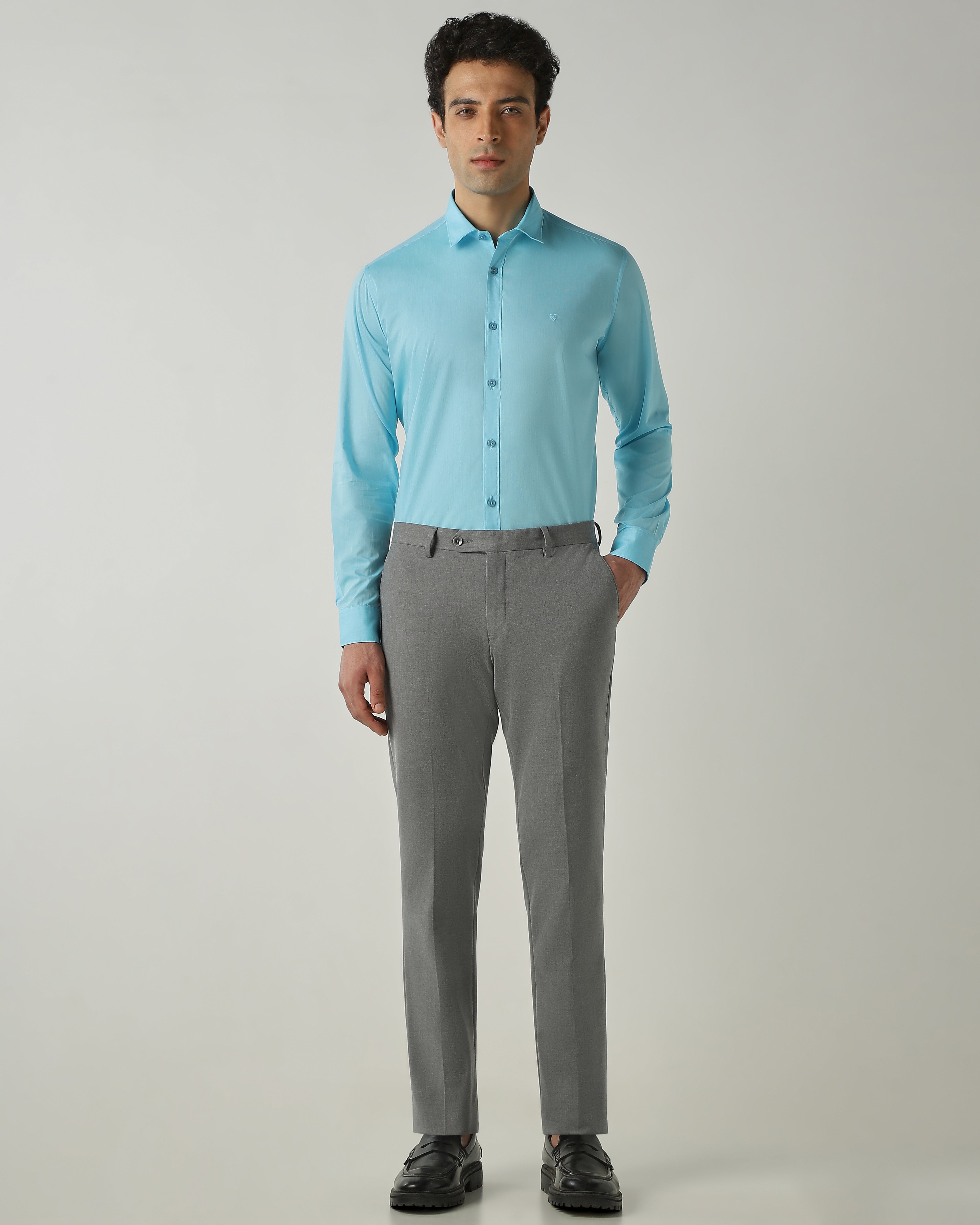 Shirt Aqua Slim Fit 100% Cotton