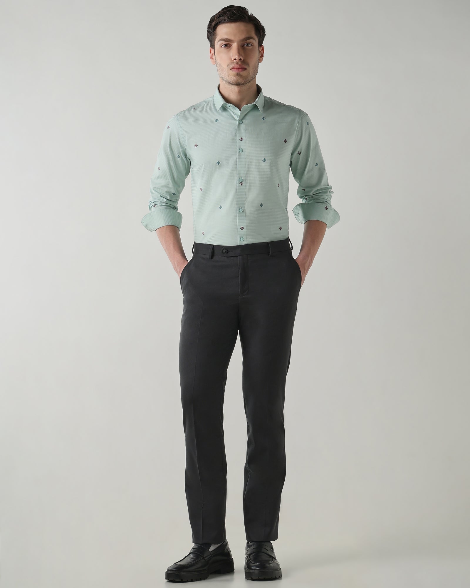 Men Regular Fit Shirt Pista