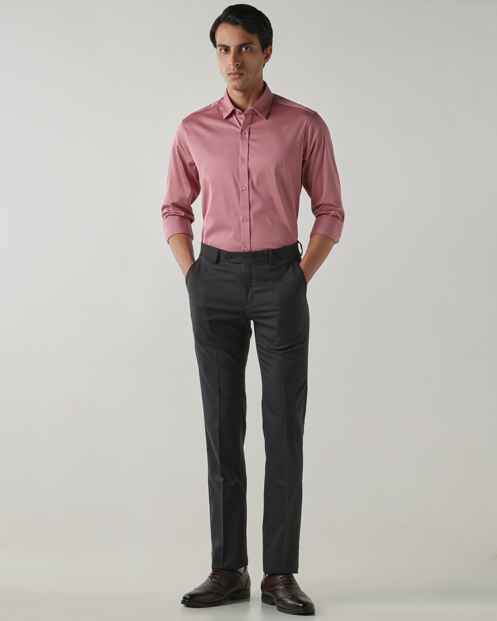Men Regular Fit Shirt Onion Ring