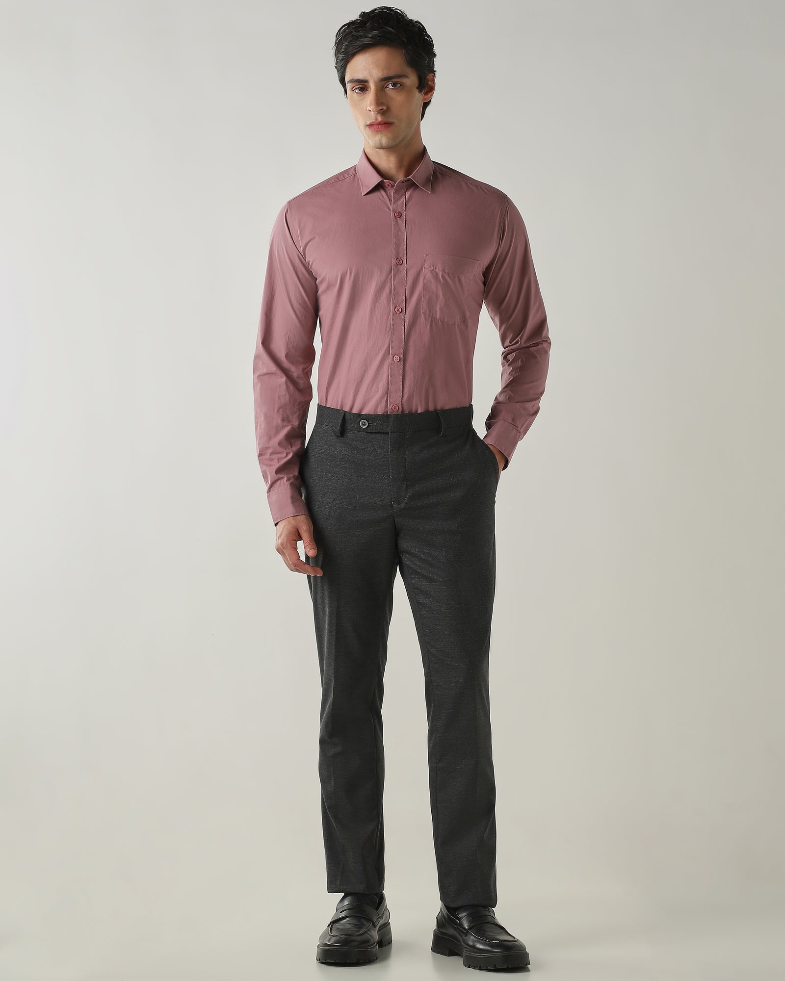 Slim Fit Shirt Mauve