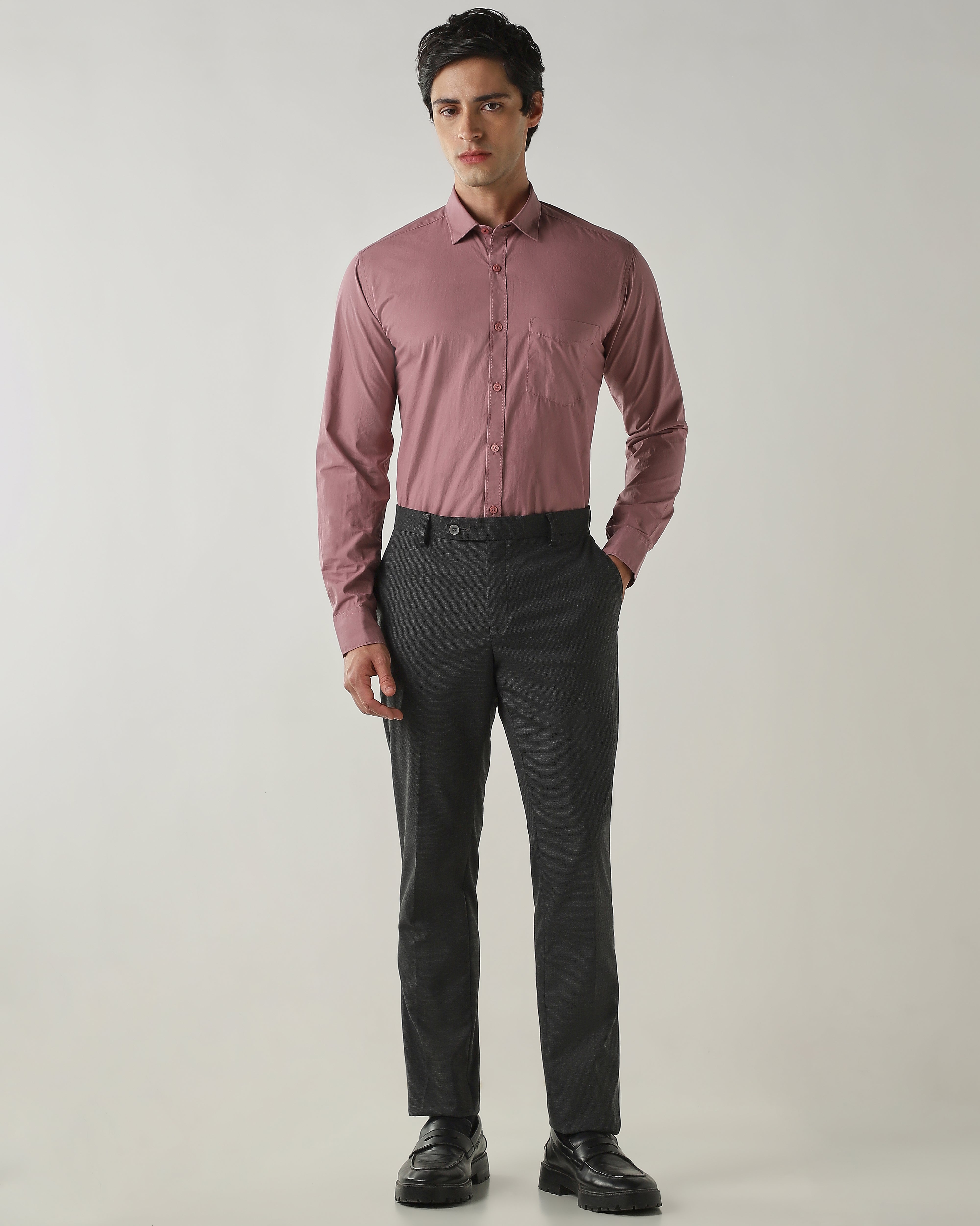 Slim Fit Shirt Mauve