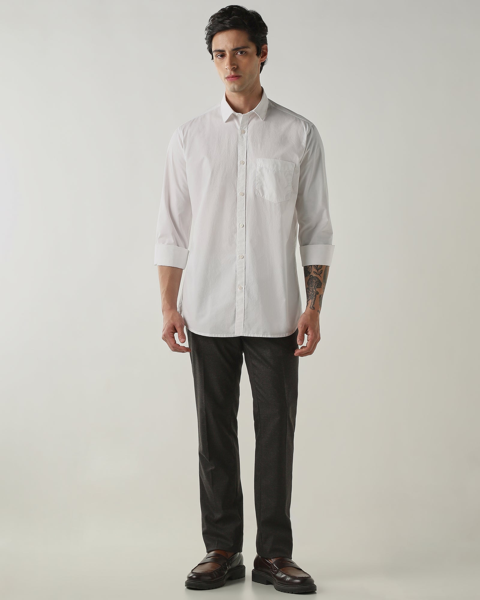 Slim Fit Shirt White