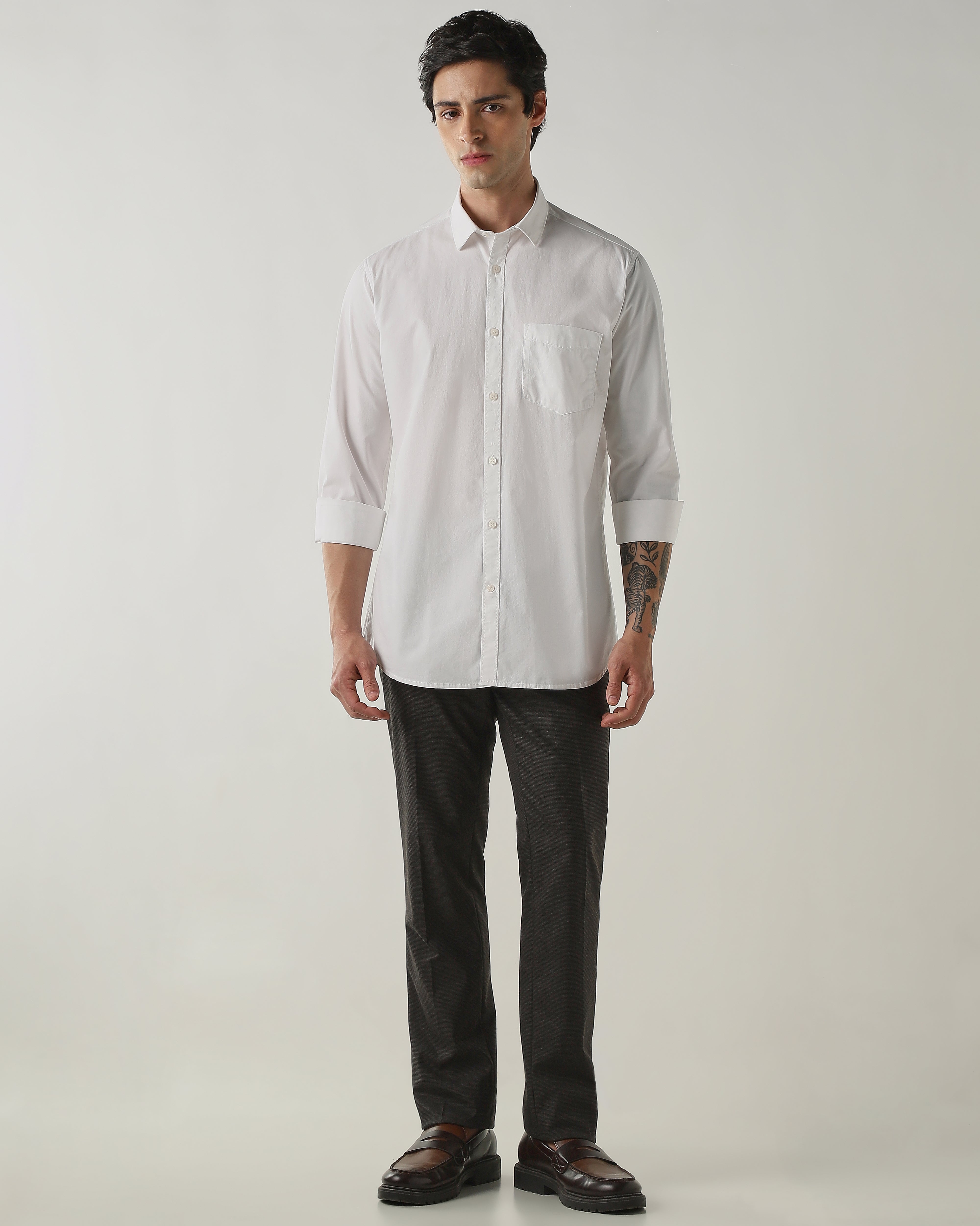 Slim Fit Shirt White