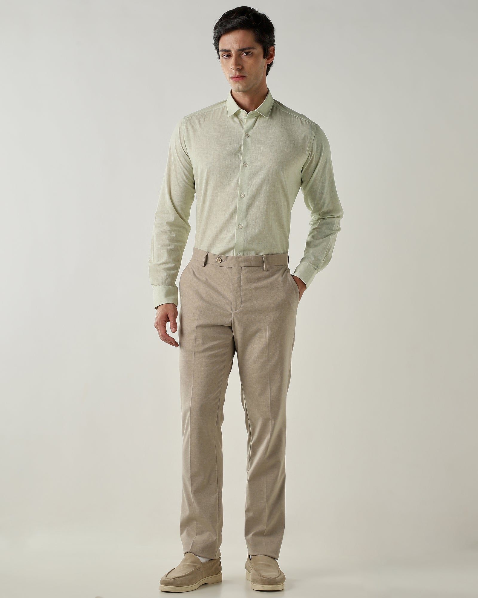 Tailor Fit Trouser Fawn