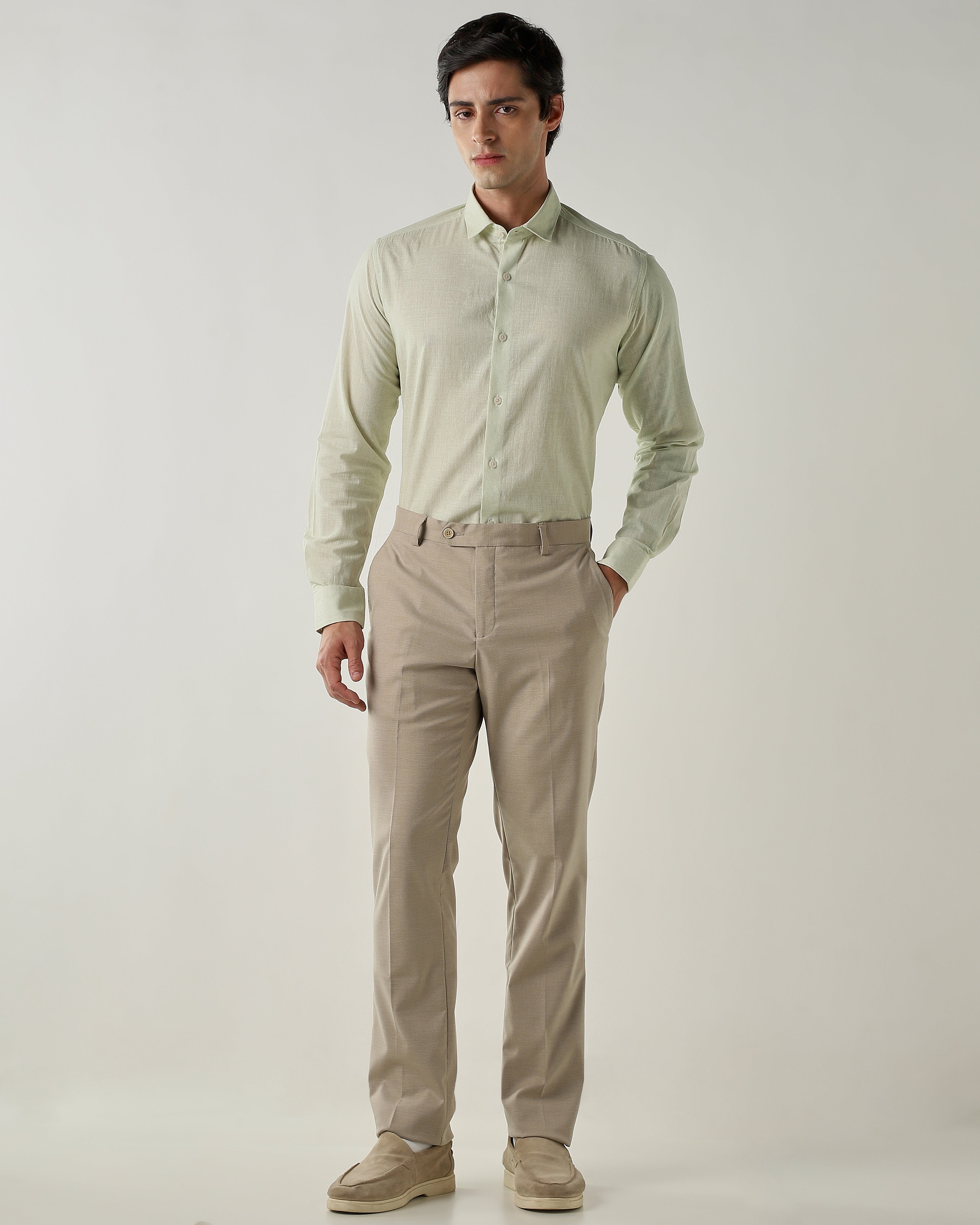 Tailor Fit Trouser Fawn