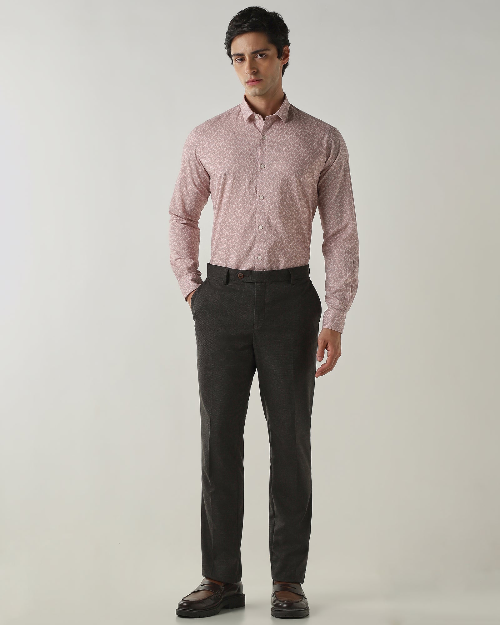 Slim Fit Shirt Mauve