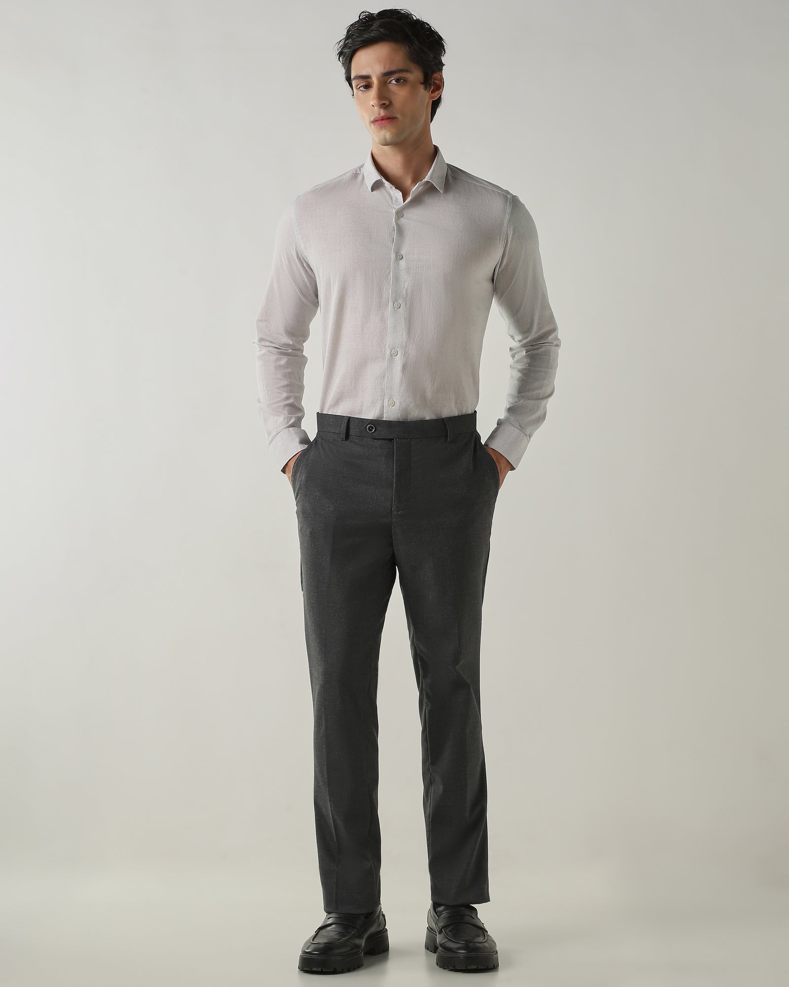 Slim Fit Shirt Grey
