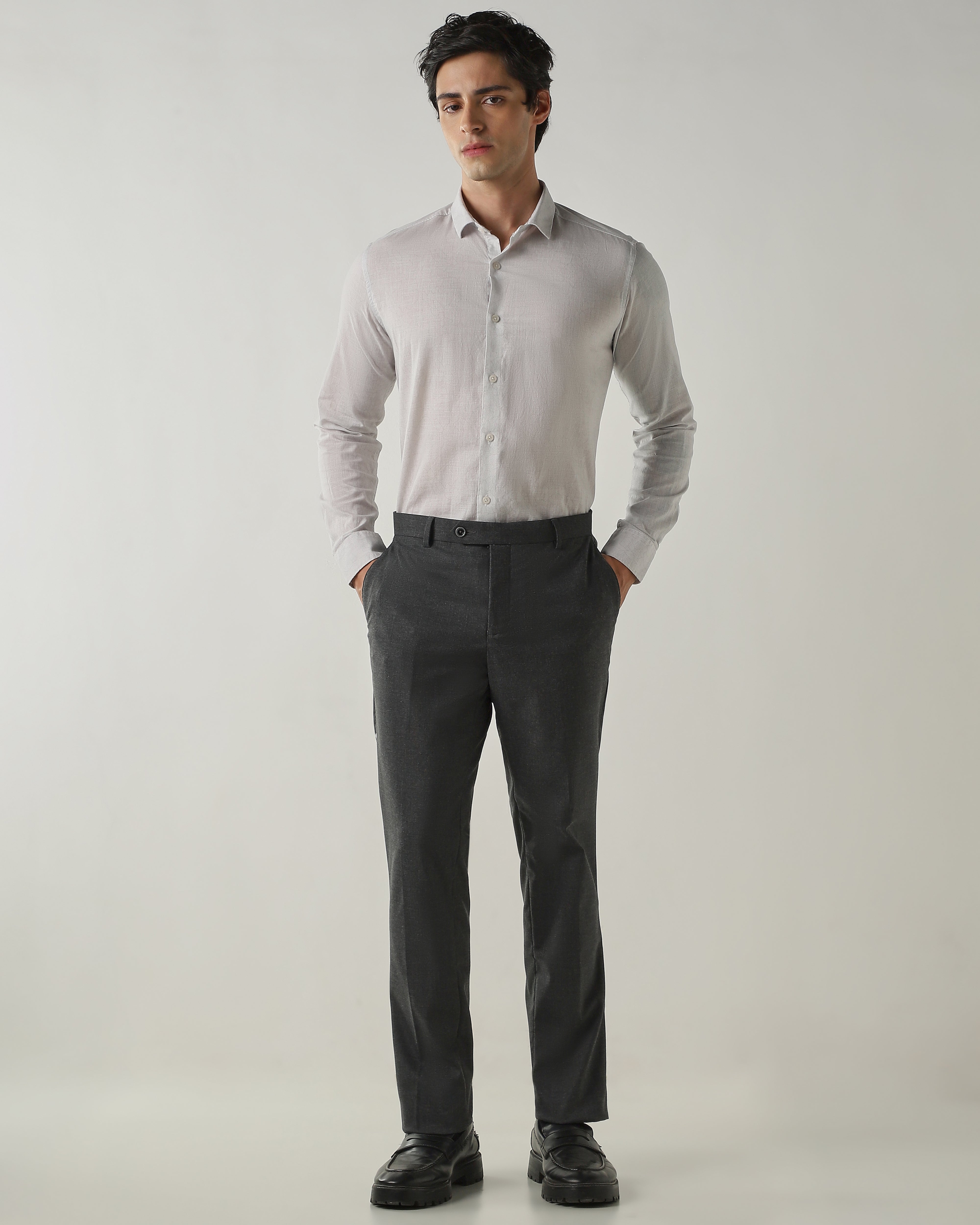 Slim Fit Shirt Grey