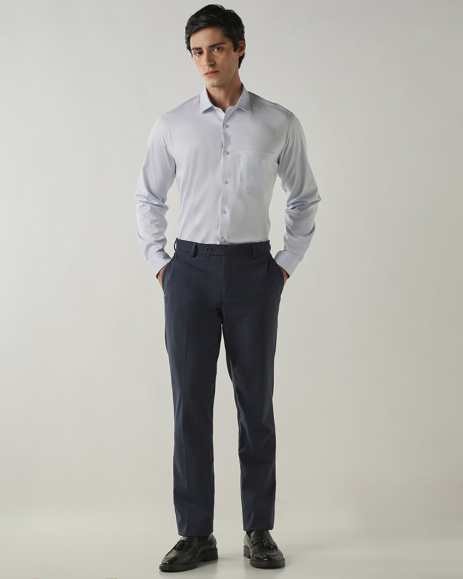 Slim Fit Shirt Sky Blue