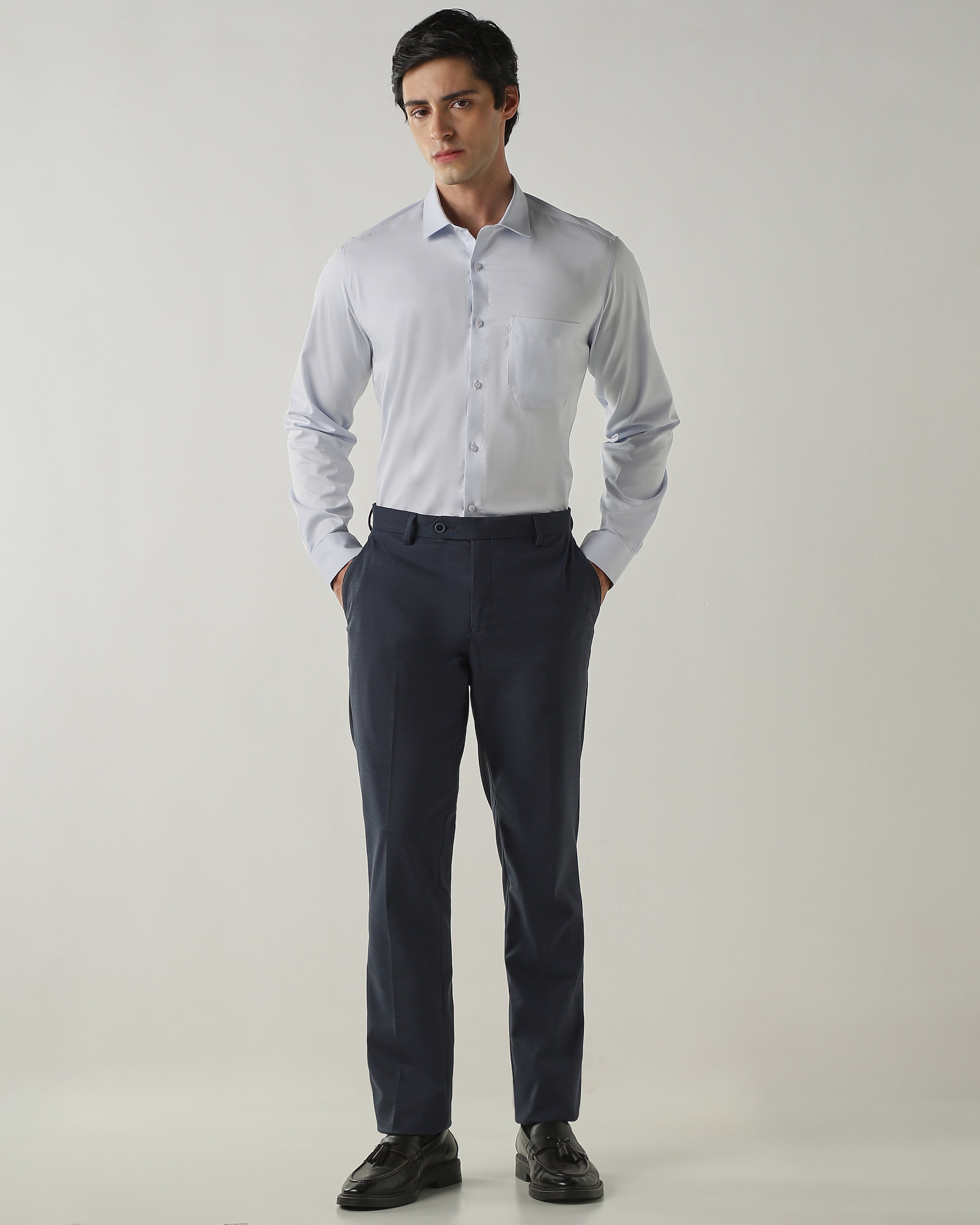 Slim Fit Shirt Sky Blue