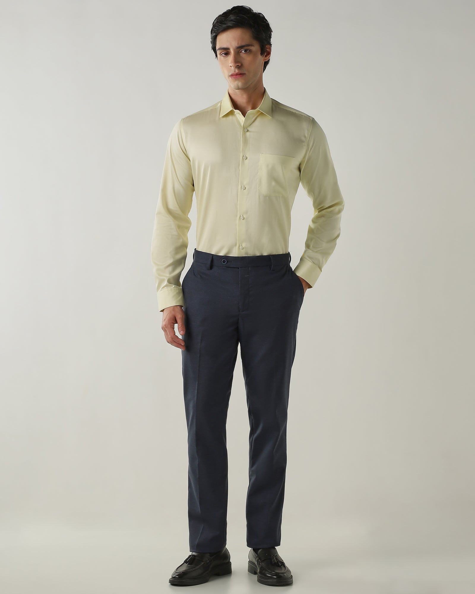 Slim Fit Shirt Lemon
