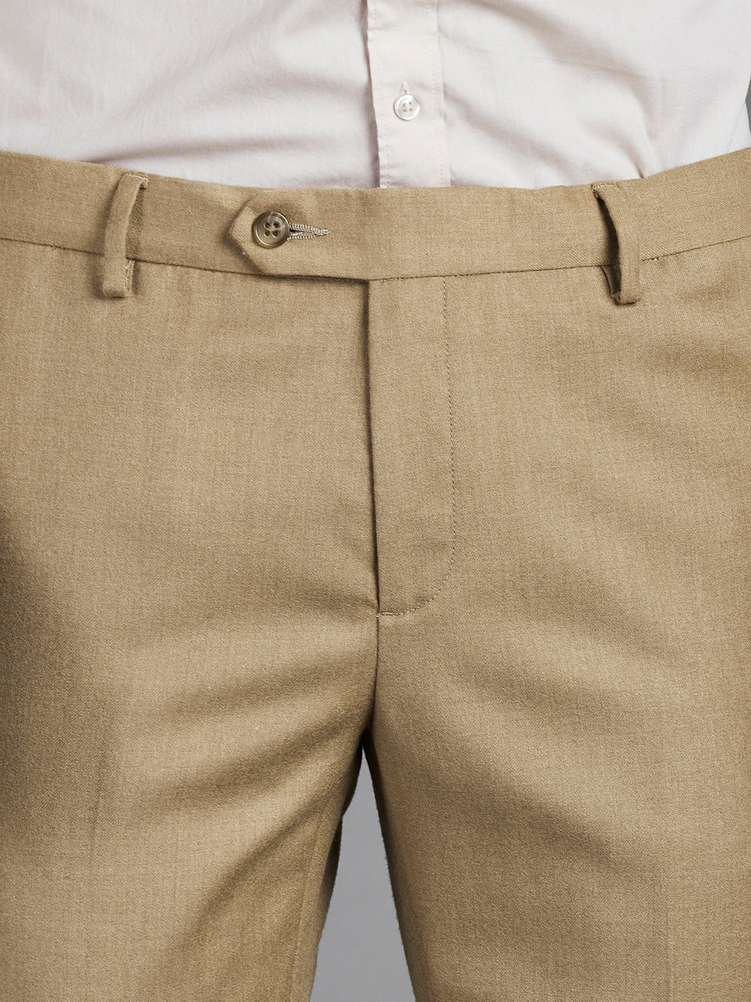 Mid Mix Brown Menswear Bottomwear Trousers