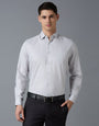 Grey Dobby Y/D 100% Cotton Regular Fit Formal Essential Full Sleeve Shirt