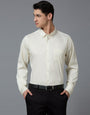 Fawn 100% Cotton Solid Slim fit Formal Full Sleeve Shirts