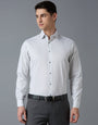 Black 100% Cotton Printed Regular Fit Formal Full Sleeve Shirts