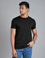 Black Menswear Topwear T Shirts