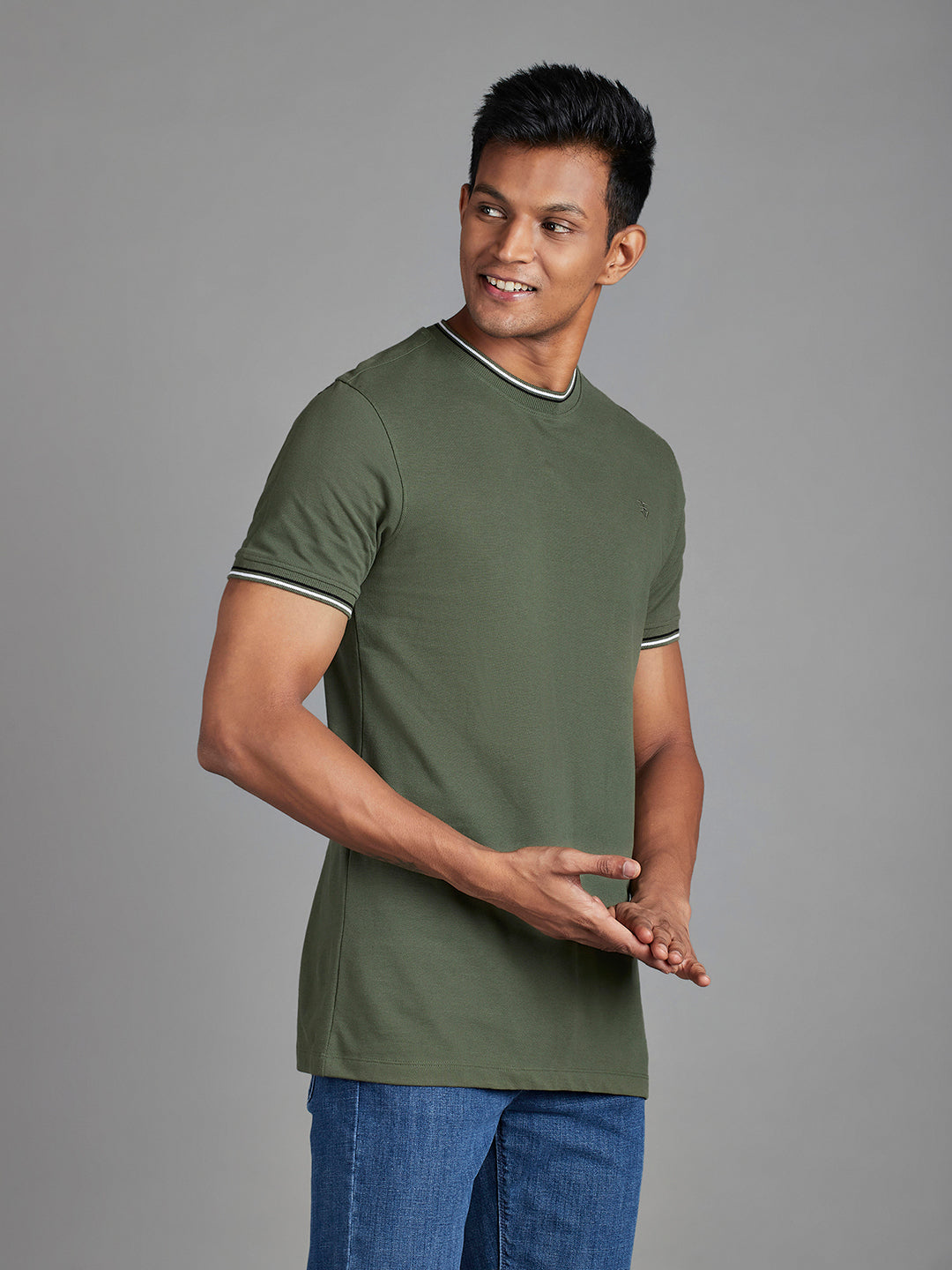 Olive Menswear Topwear T Shirts