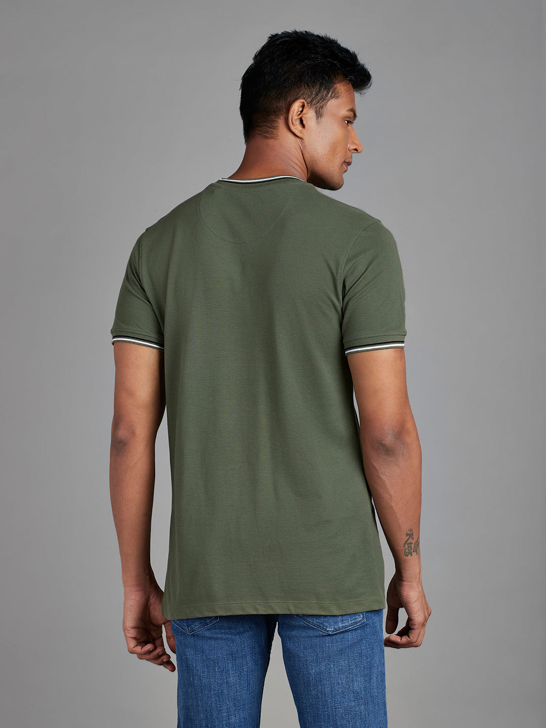 Olive Menswear Topwear T Shirts