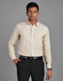 Beige Menswear Topwear Shirts