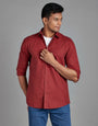 Maroon Menswear Topwear Shirts