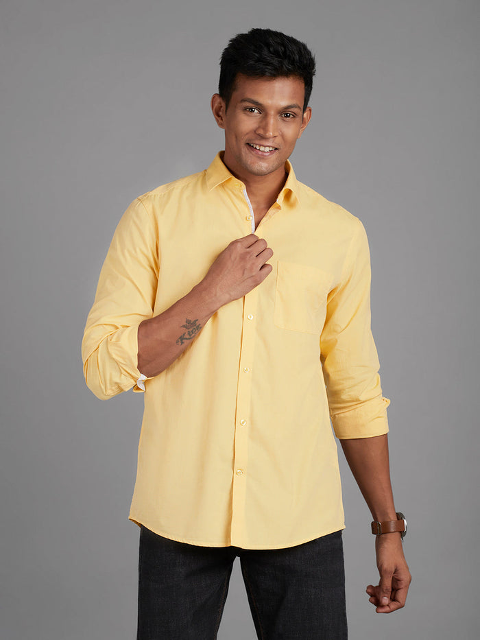 Mustard Menswear Topwear Shirts