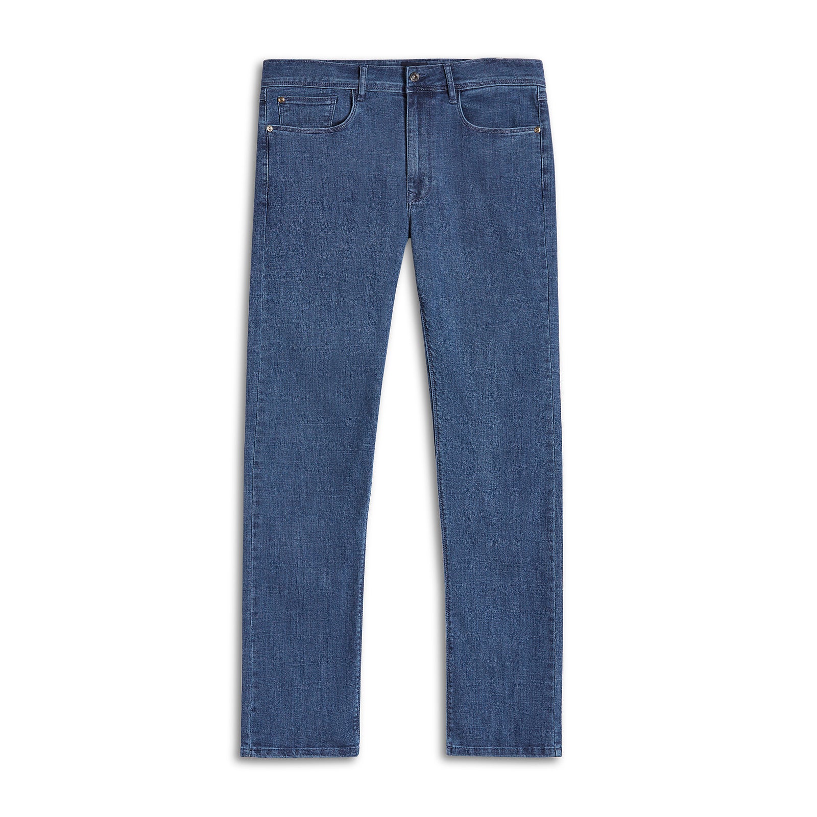 Mid Blue Indigo Menswear Jeans