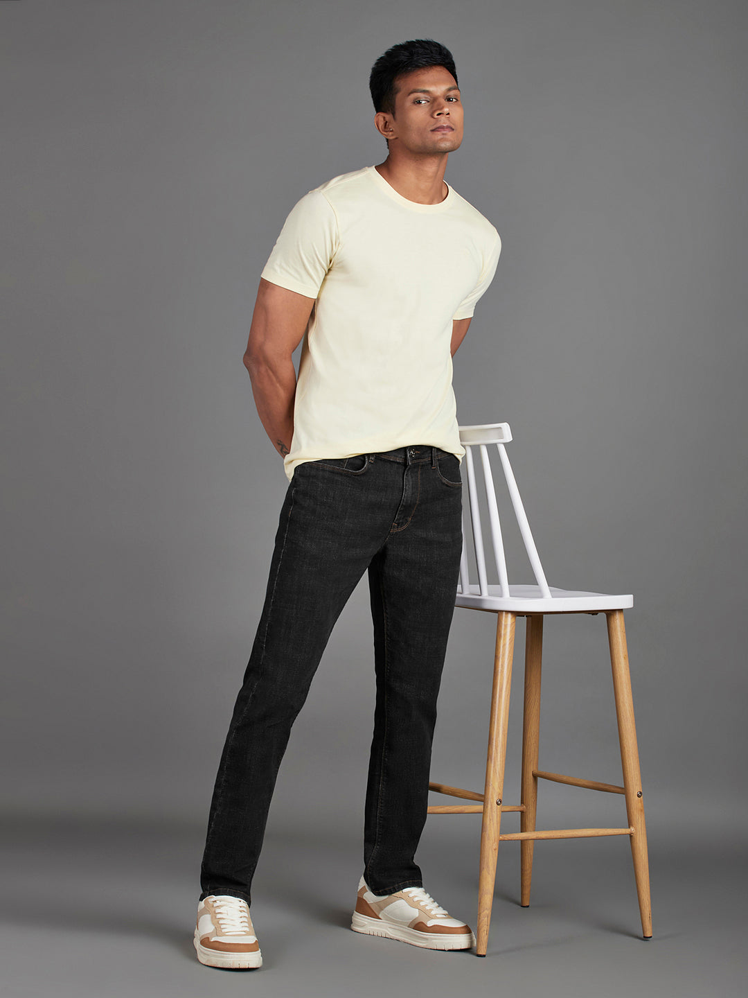Black Menswear Jeans