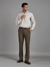 Khaki Menswear Bottomwear Trousers