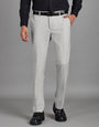 Light Grey Menswear Bottomwear Trousers