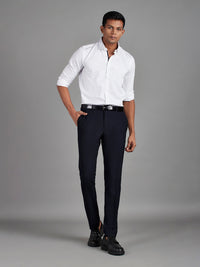Navy Menswear Bottomwear Trousers