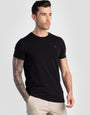 Black Pure Cotton T-Shirts for Men | Regular Fit Luxury Wear
