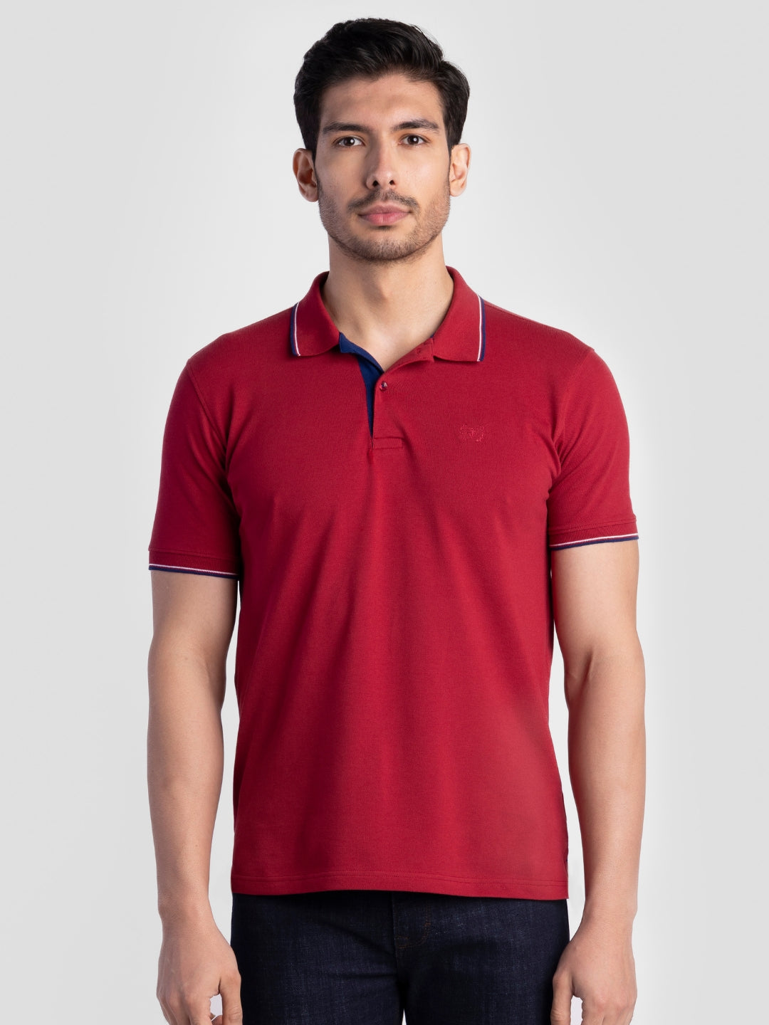 Maroon Pure Cotton T-Shirts for Men | Regular Fit Luxury Wear