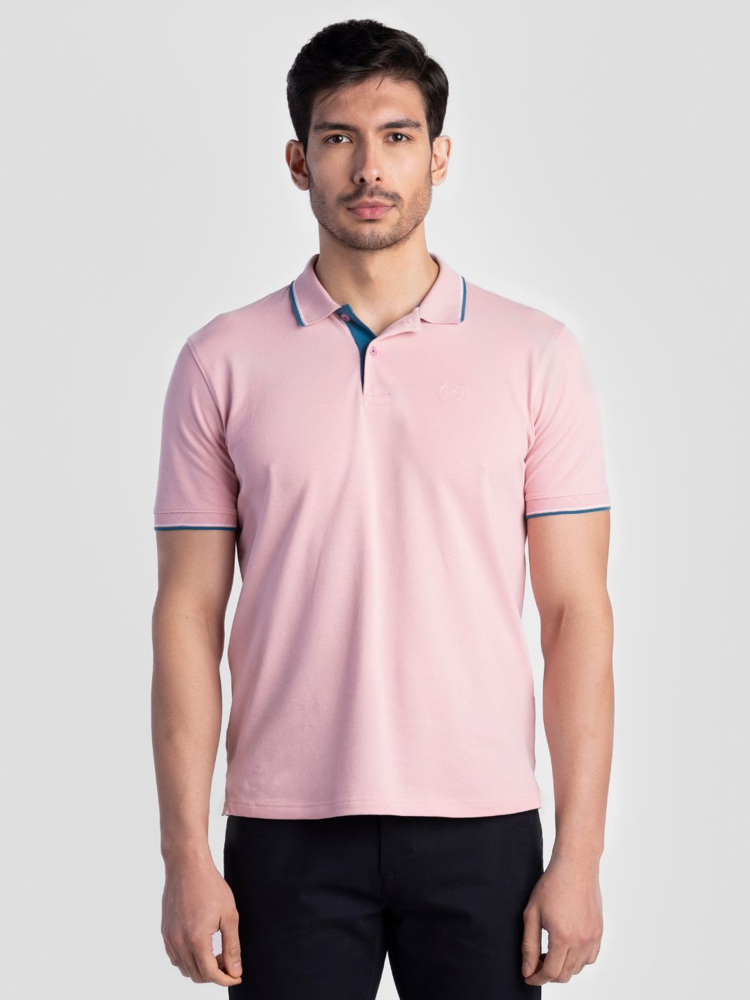 Pink Pure Cotton T-Shirts for Men | Regular Fit Luxury Wear