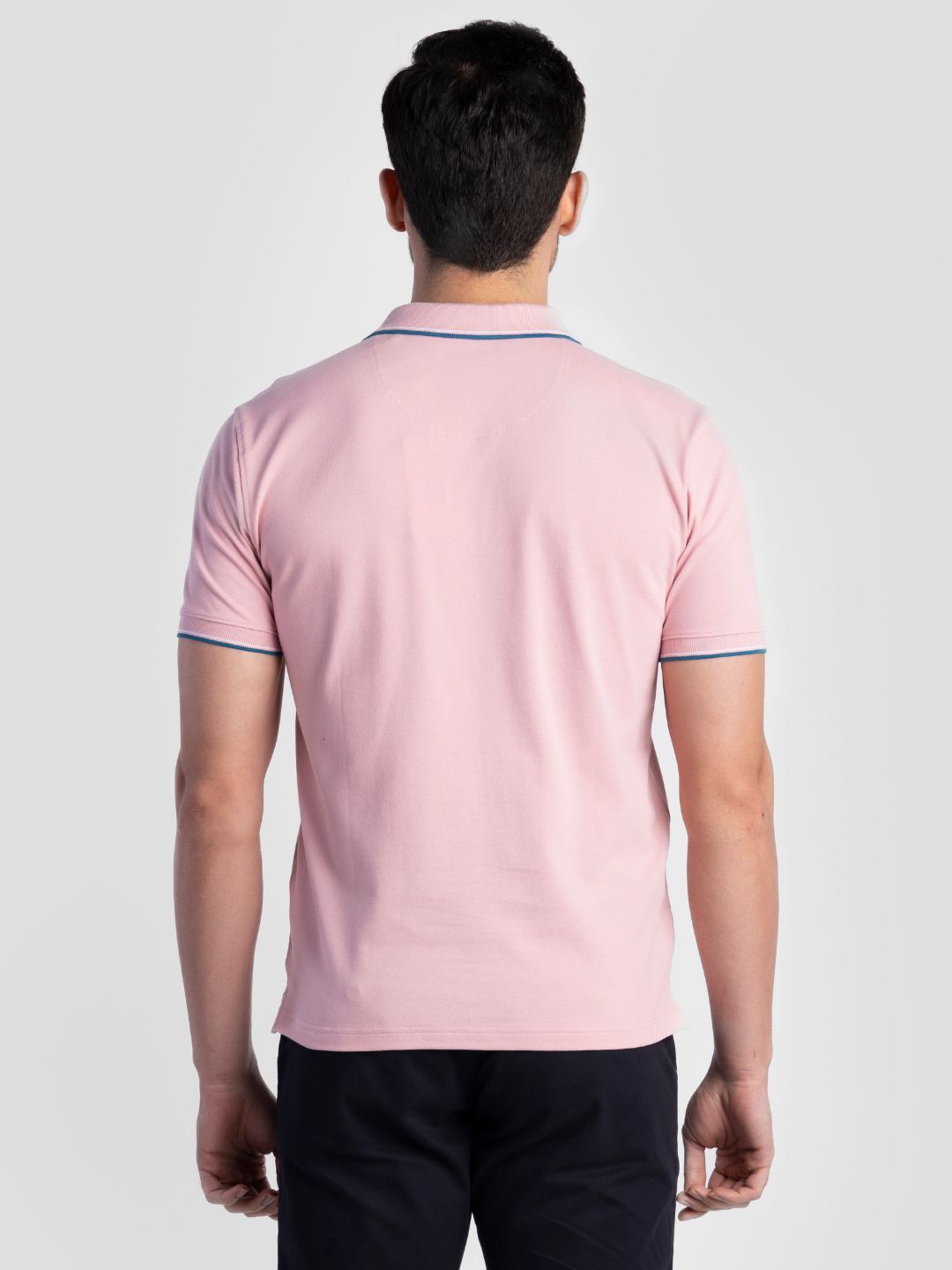 Pink Pure Cotton T-Shirts for Men | Regular Fit Luxury Wear