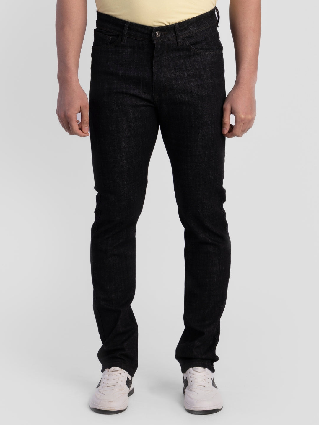 Black Jeans for Men | Regular Fit Luxury Wear