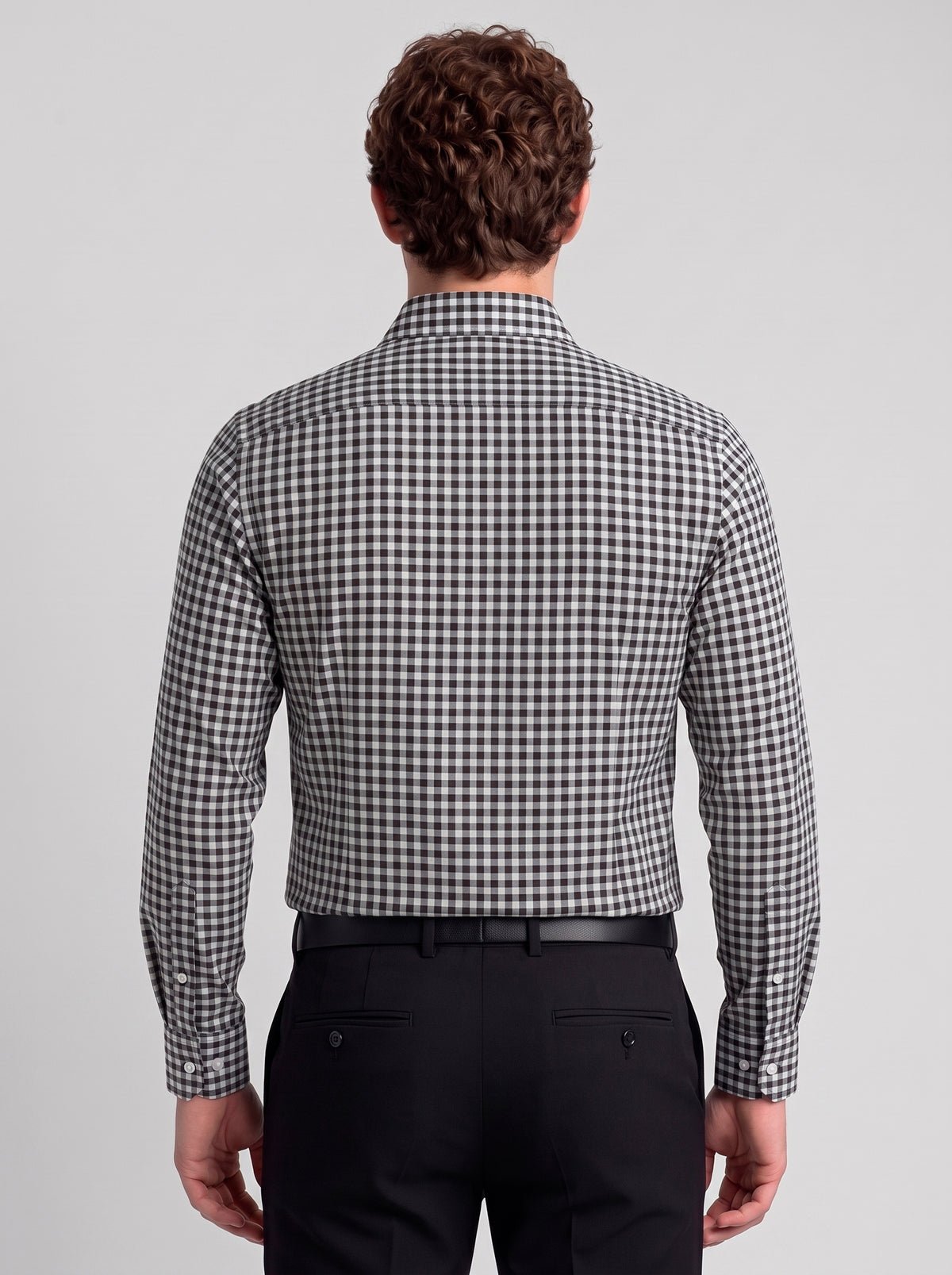 Slim Fit Shirt Black/White
