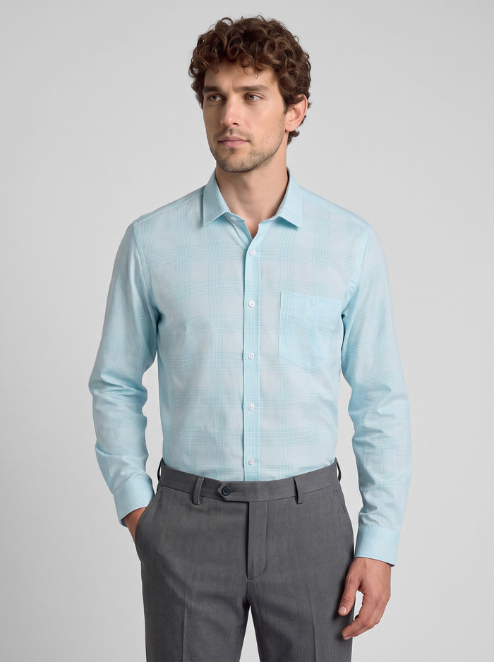 Slim Fit Shirt Mint/White