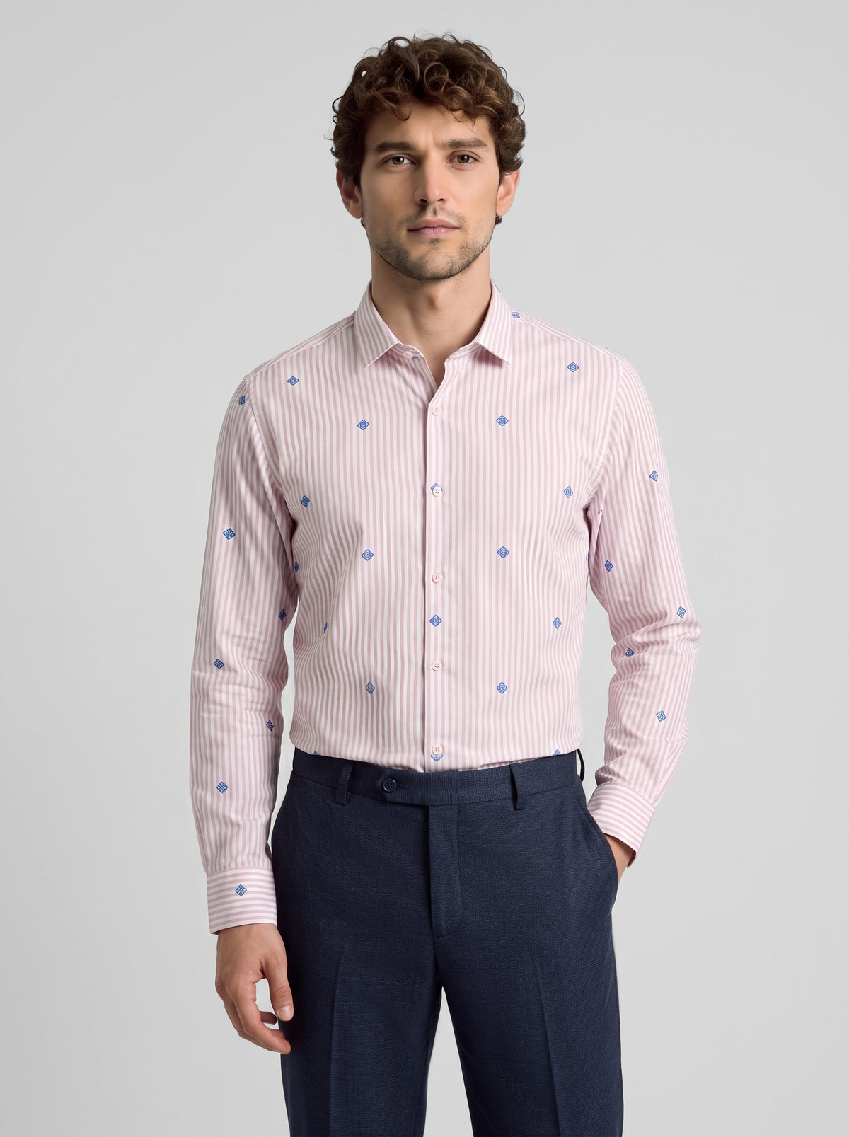 Slim Fit Shirt Pink
